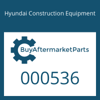 Hyundai Construction Equipment 000536 - O-RING