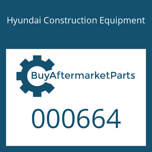 Hyundai Construction Equipment 000664 - PISTON