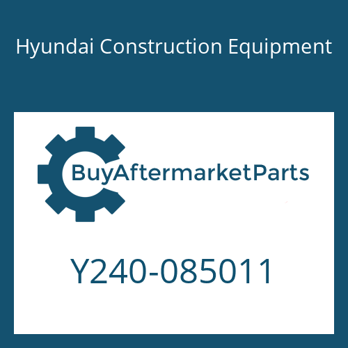 Hyundai Construction Equipment Y240-085011 - RING-BUFFER