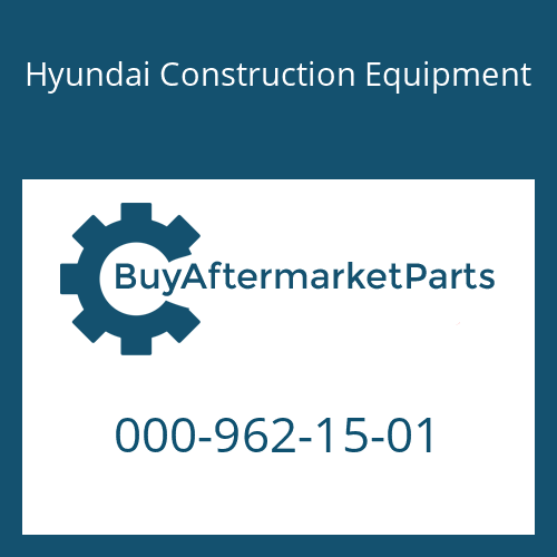 Hyundai Construction Equipment 000-962-15-01 - RING-V
