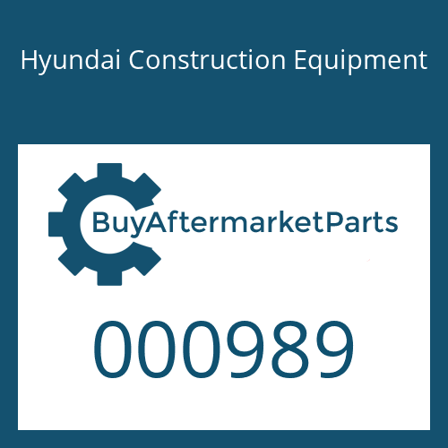 Hyundai Construction Equipment 000989 - KIT(5~8 10 11 12 14~17)