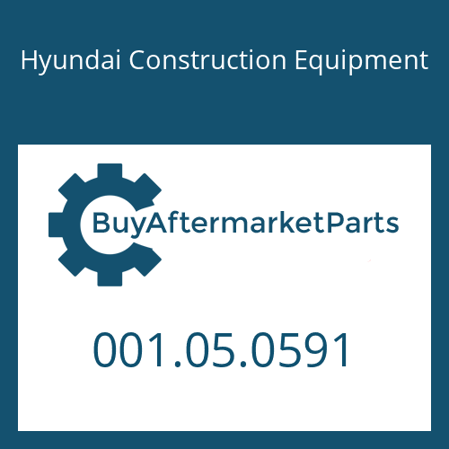 Hyundai Construction Equipment 001.05.0591 - O-RING