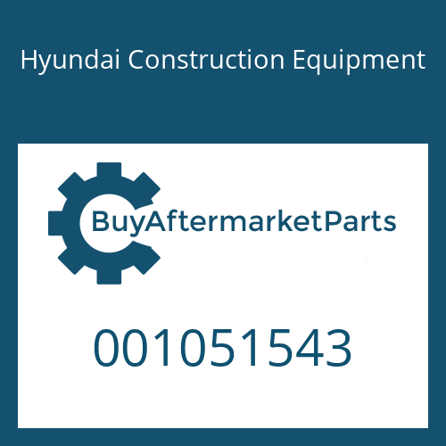 Hyundai Construction Equipment 001051543 - O-RING