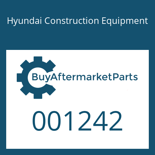 Hyundai Construction Equipment 001242 - WIPER-DUST