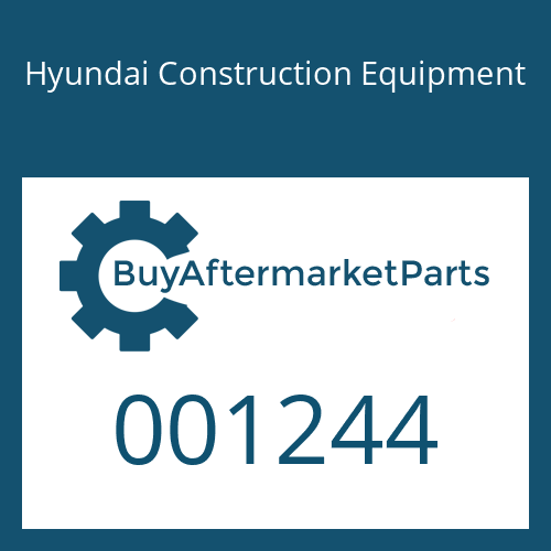 Hyundai Construction Equipment 001244 - WIPER-DUST