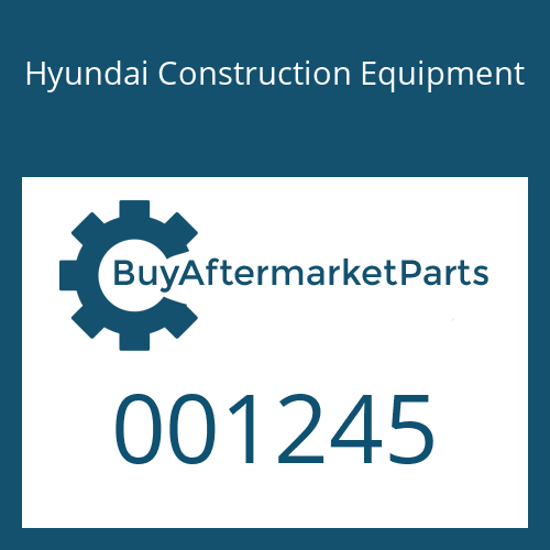 Hyundai Construction Equipment 001245 - WIPER-DUST