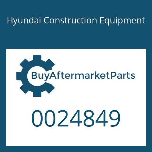 Hyundai Construction Equipment 0024849 - SWITCH-LIMIT