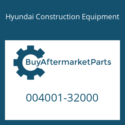 Hyundai Construction Equipment 004001-32000 - CAP