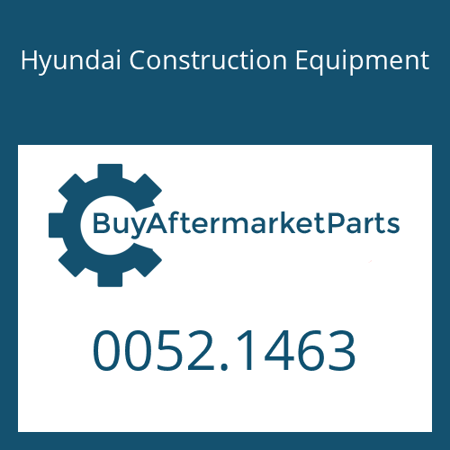 Hyundai Construction Equipment 0052.1463 - COVER-REAR LOWER