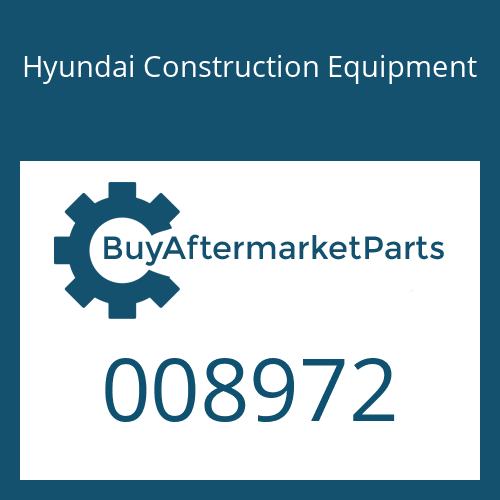 Hyundai Construction Equipment 008972 - O-RING