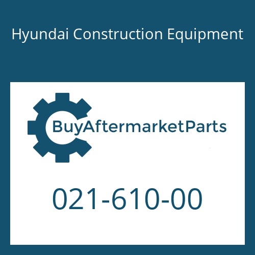 Hyundai Construction Equipment 021-610-00 - PIPE, BUCKET CYL(SHORT)