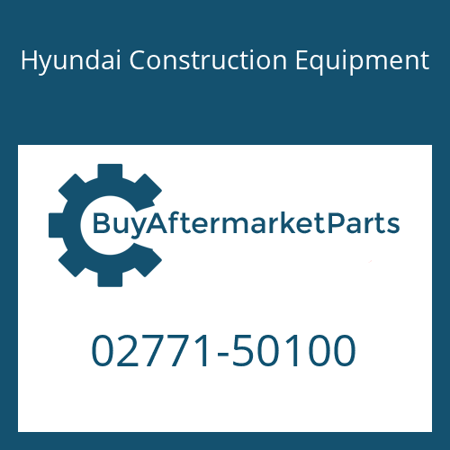 Hyundai Construction Equipment 02771-50100 - NUT-FLANGE