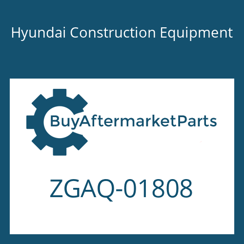 Hyundai Construction Equipment ZGAQ-01808 - COUPLING