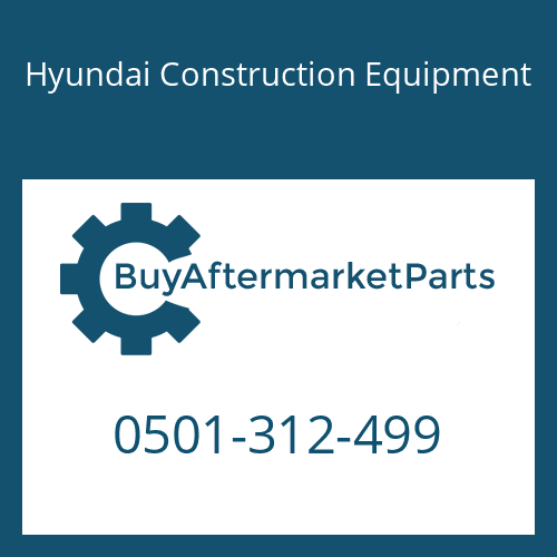 Hyundai Construction Equipment 0501-312-499 - GASKET