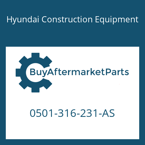 Hyundai Construction Equipment 0501-316-231-AS - SUPPORT RING