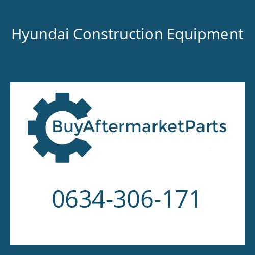 Hyundai Construction Equipment 0634-306-171 - O-RING
