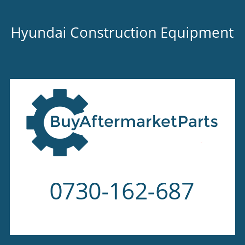 Hyundai Construction Equipment 0730-162-687 - BUSHING