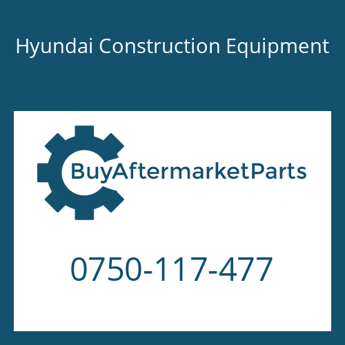 Hyundai Construction Equipment 0750-117-477 - BEARING