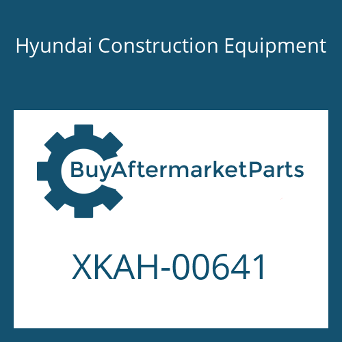 Hyundai Construction Equipment XKAH-00641 - BOLT-SOCKET