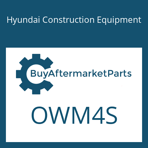 Hyundai Construction Equipment OWM4S - WASHER