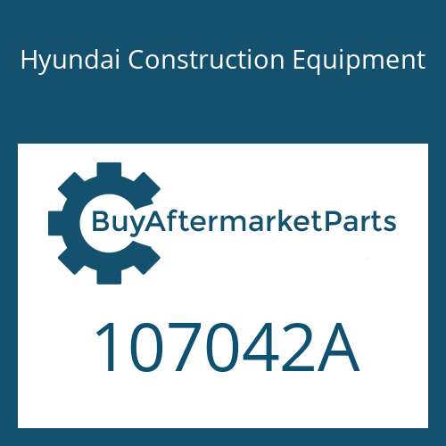 Hyundai Construction Equipment 107042A - SPOOL-BODY