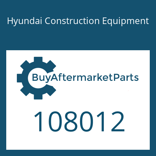 Hyundai Construction Equipment 108012 - TUBE-OIL GAUGE