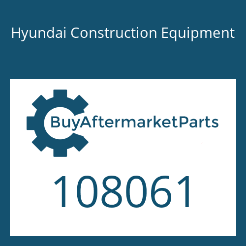 Hyundai Construction Equipment 108061 - PLUG(108061B)