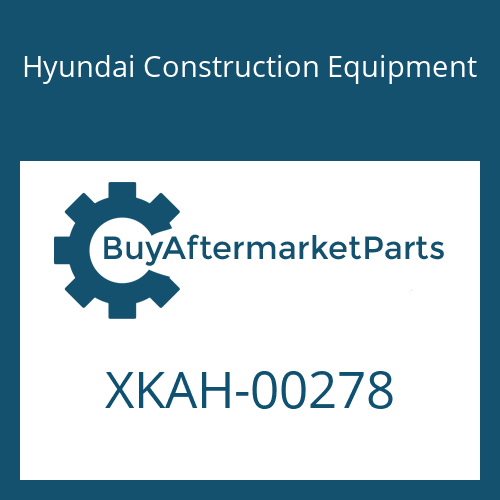Hyundai Construction Equipment XKAH-00278 - COVER-PILOT for Heavy Equipment