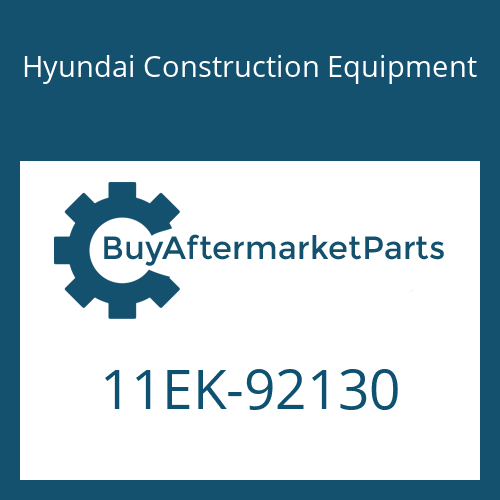 Hyundai Construction Equipment 11EK-92130 - HOSE-DRAIN