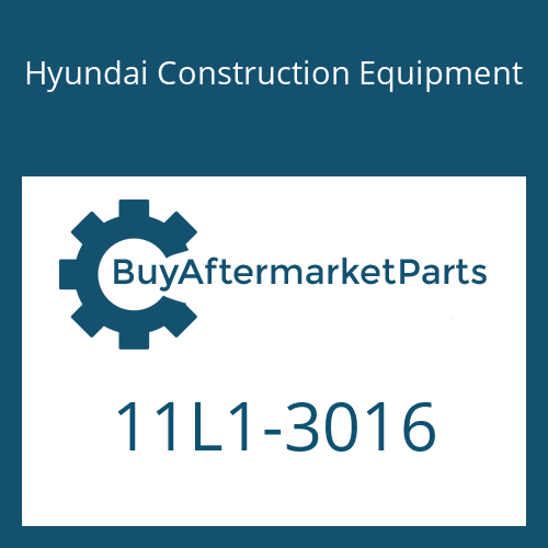 Hyundai Construction Equipment 11L1-3016 - FITTING for Heavy Equipment