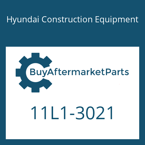 Hyundai Construction Equipment 11L1-3021 - PLATE-RUBBER for Heavy Equipment