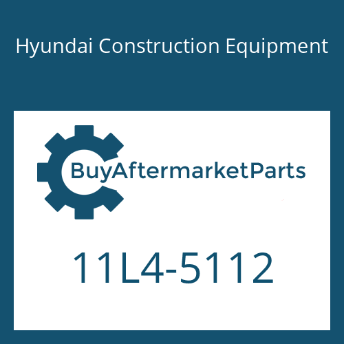 Hyundai Construction Equipment 11L4-5112 - PLATE