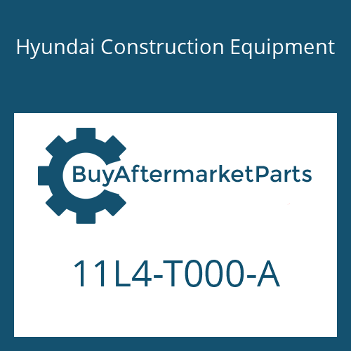 Hyundai Construction Equipment 11L4-T000-A - ELEMENT SET-A/CLEANER