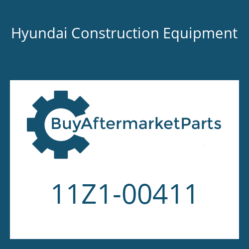 Hyundai Construction Equipment 11Z1-00411 - CAP-PIPE