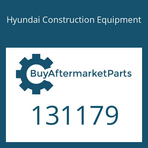 Hyundai Construction Equipment 131179 - SLEEVE