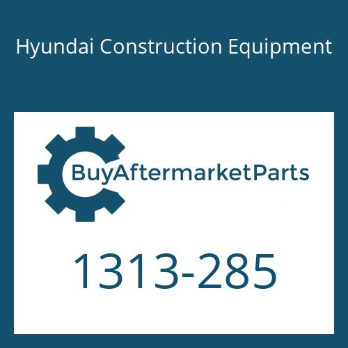 Hyundai Construction Equipment 1313-285 - PLATE-BALANCE