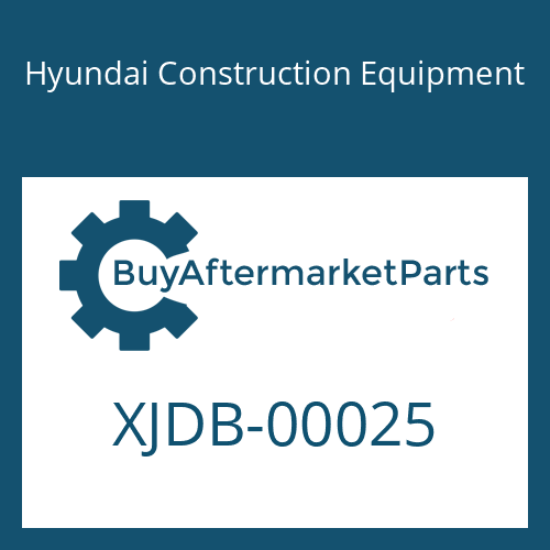 Hyundai Construction Equipment XJDB-00025 - BLOCK-ROTARY