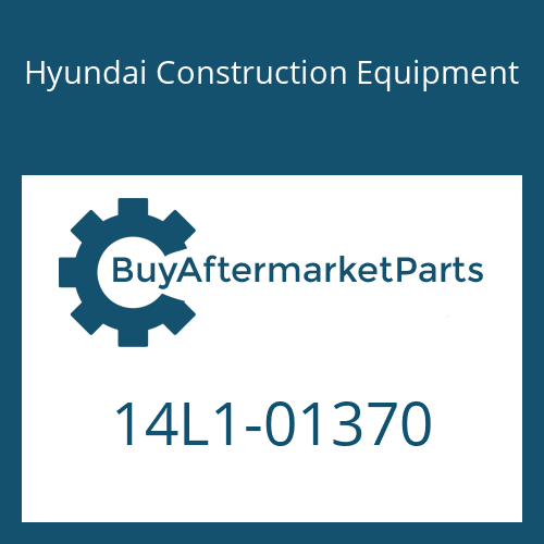 Hyundai Construction Equipment 14L1-01370 - VALVE-HEATER