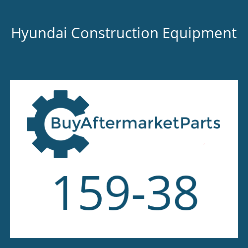 Hyundai Construction Equipment 159-38 - BOLT