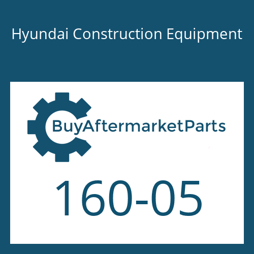Hyundai Construction Equipment 160-05 - SEAL-DUST