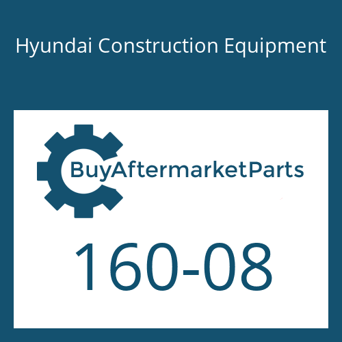 Hyundai Construction Equipment 160-08 - RING-BACK UP