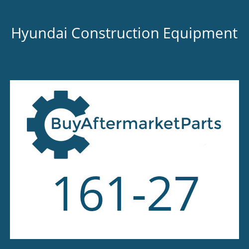 Hyundai Construction Equipment 161-27 - BOLT