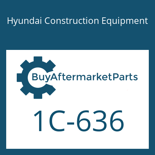 Hyundai Construction Equipment 1C-636 - SCREW