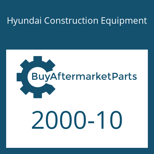 Hyundai Construction Equipment 2000-10 - YOKE-SLIP
