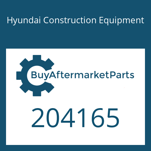 Hyundai Construction Equipment 204165 - SCREW-HD LOCKING