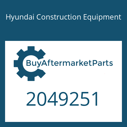 Hyundai Construction Equipment 2049251 - PLATE-ADAPTER, RH