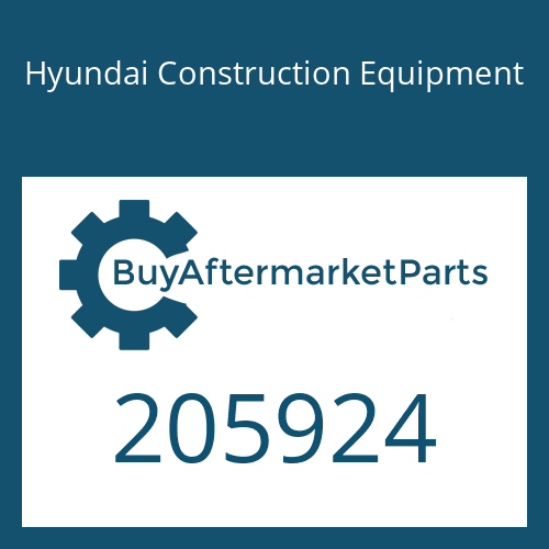 Hyundai Construction Equipment 205924 - SCREW-RIVET