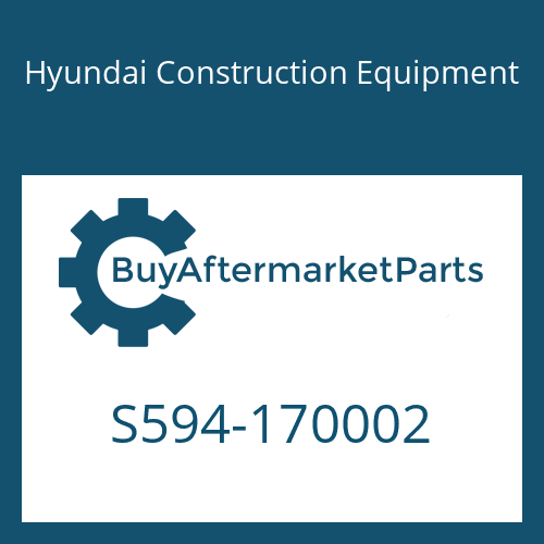 Hyundai Construction Equipment S594-170002 - CLIP-HARNESS