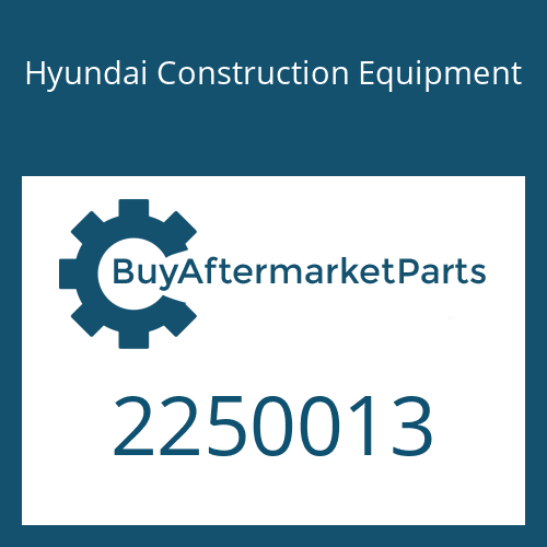 Hyundai Construction Equipment 2250013 - KEY