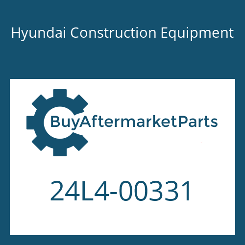 Hyundai Construction Equipment 24L4-00331 - CABLE-BATT&M/SW